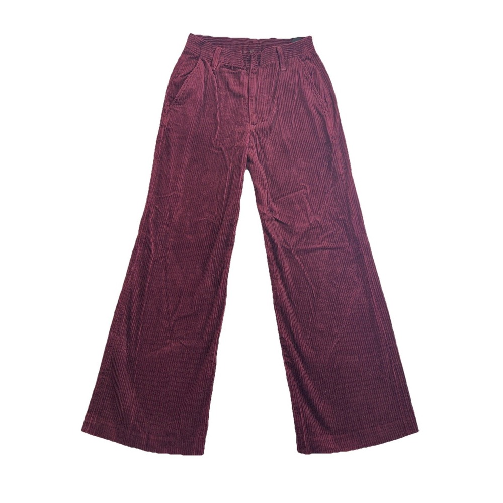 Goldsign Misfit Corduroys‎ Burgundy Made In USA 27